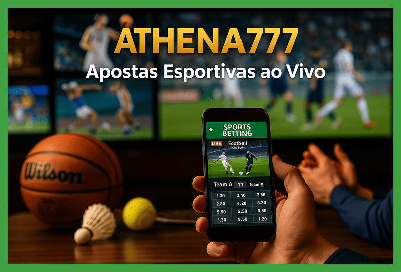 Aposte em apostas esportivas no cassino online ATHENA777