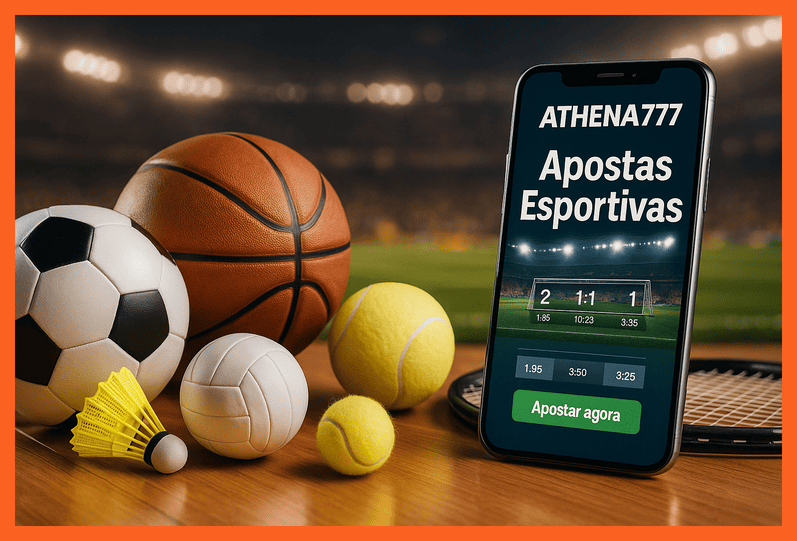Apostas esportivas no cassino online ATHENA777