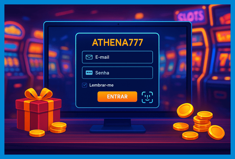 Criar uma nova Conta no plataforma ATHENA777